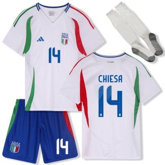 Chiesa 14 Italien Auswärtstrikot EURO 2024 - Günstige Fußballtrikots kaufen