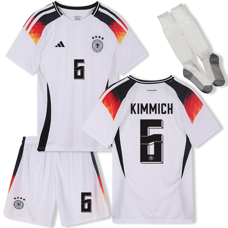 Kimmich 6 DFB Kinder Heimtrikot zur EM 2024 in Deutschland