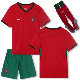 Kinder Fußballtrikot Portugal Heimtrikot für EM 2024