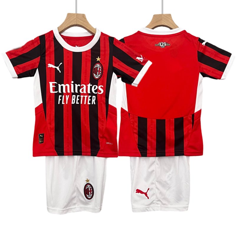 Kinder Fussball Trikot AC Milan Heimtrikot – Saison 2024/25