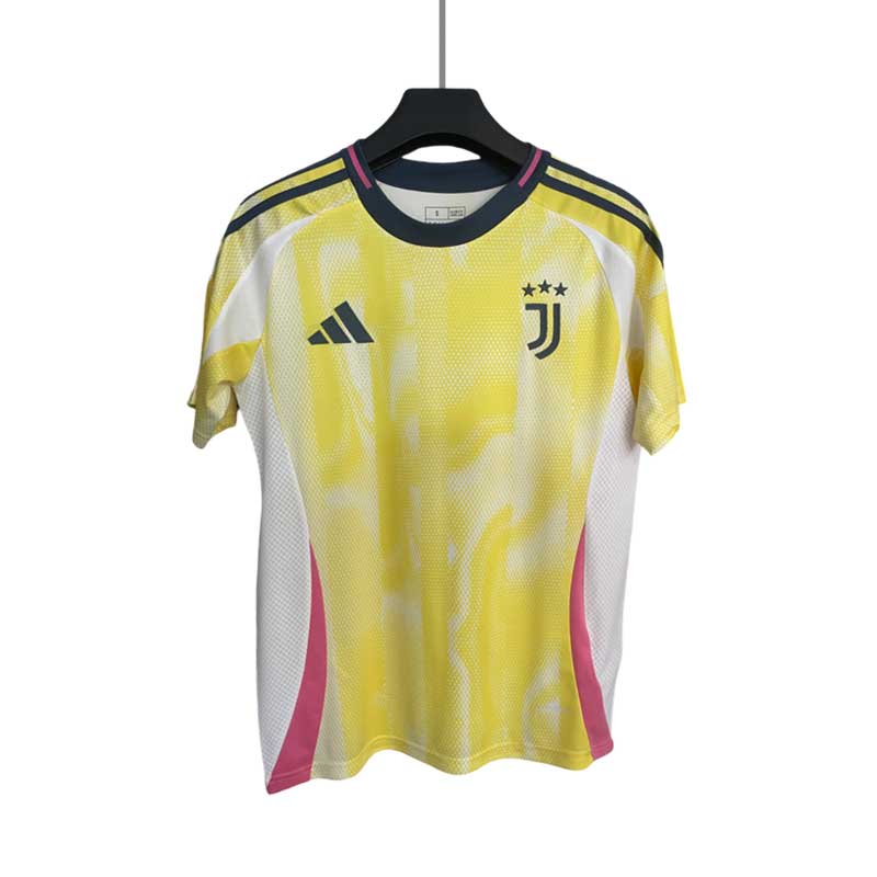 Juventus Auswärtstrikot 24/25 gelb trikot günstig kaufen