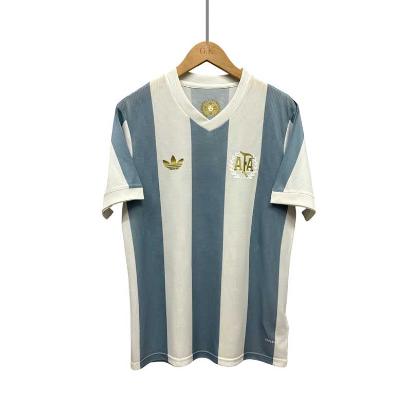 Argentinien 50th Anniversary Fussball Trikot