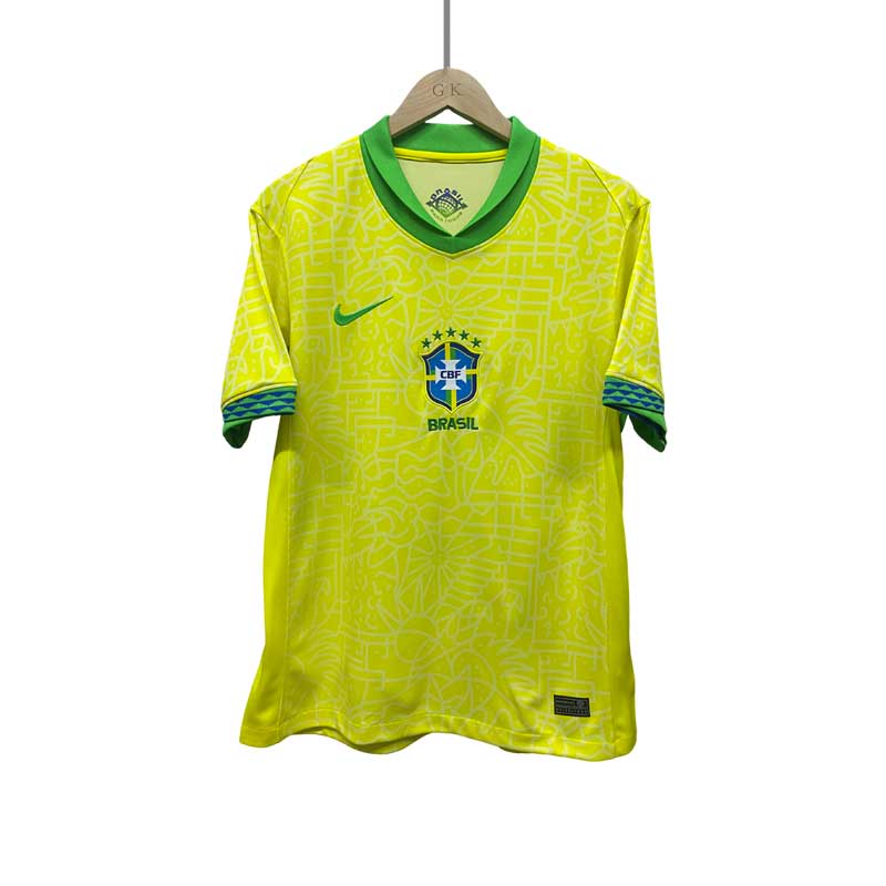 Brasilien Heimtrikot 2024 Fußballtrikot für Herren