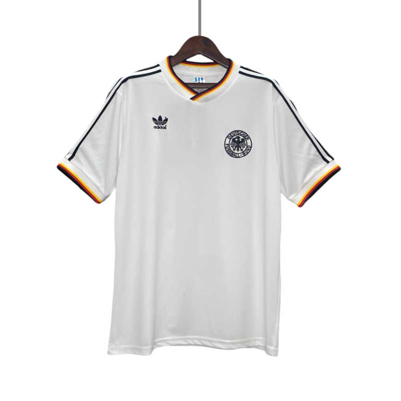 Deutschland WM 1986 Heimtrikot - Weiß