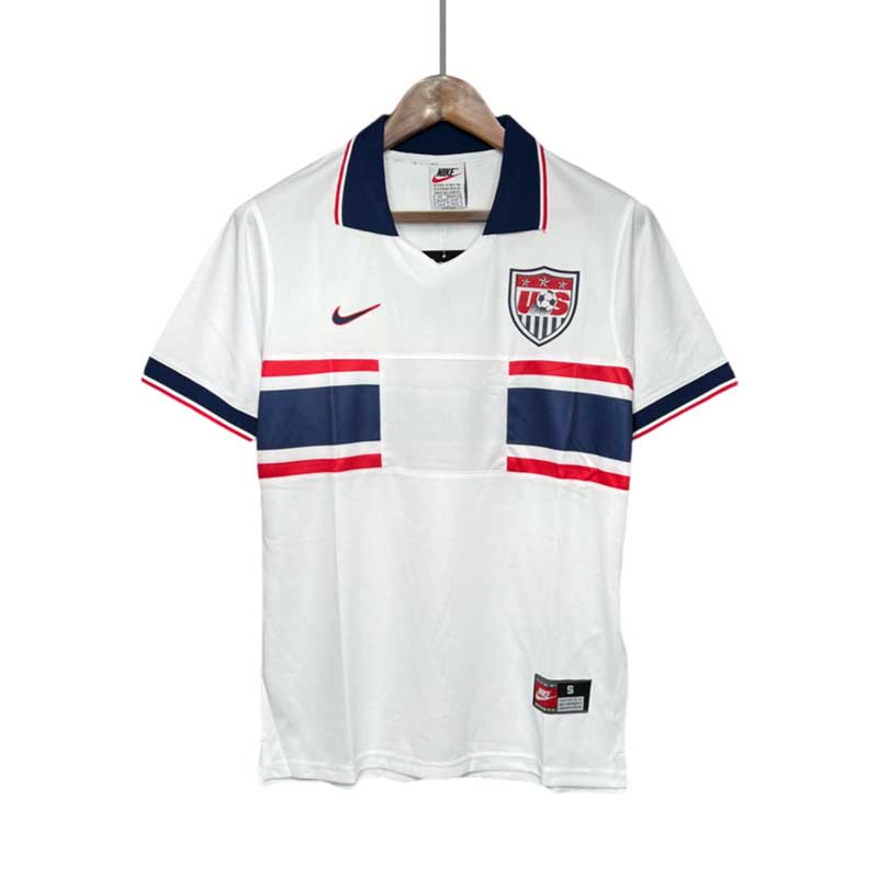 Klassische United States USA Heim Retro Fußballtrikot 1995