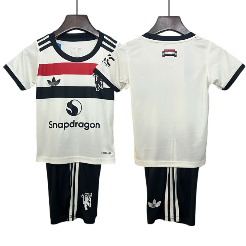 Kinder Fussball Trikot Manchester United Saison 24/25 Ausweich